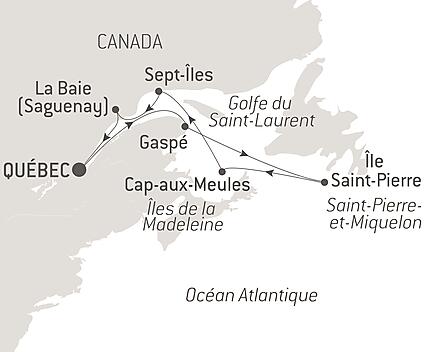 Croisière Le fleuve Saint-Laurent au cœur de l'hiver boréal de Québec à ...
