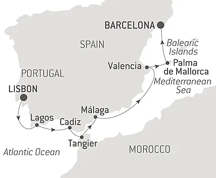 Your itinerary - A Confluence of Cultures: Discovering Southern Spain and Portugal