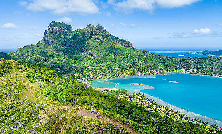 Society Islands, Cook Islands, Tonga & Fiji