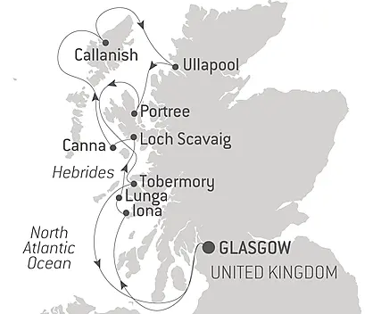 Your itinerary - Mythical islands and wild landscapes of the Hebrides