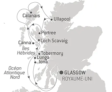 Îles mythiques et paysages sauvages des Hébrides