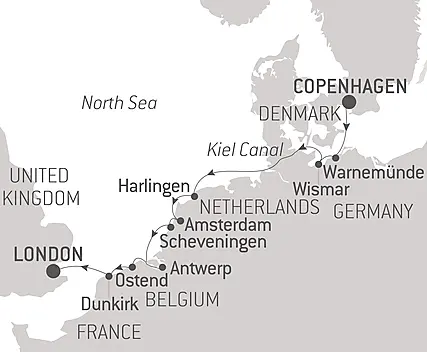 A World Affairs Voyage from Copenhagen to London