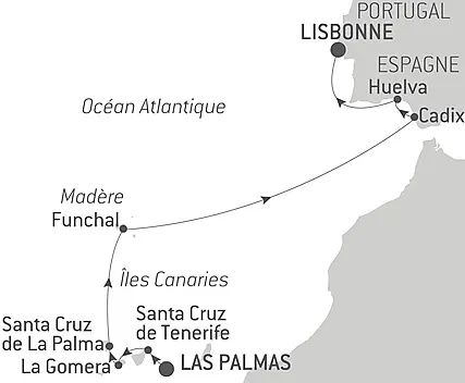 Îles volcaniques et cités historiques de l’Atlantique Nord