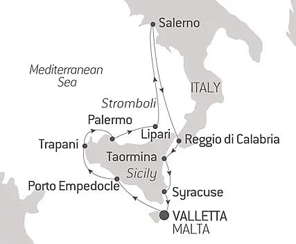 Your itinerary - Authentic Mediterranean shores 