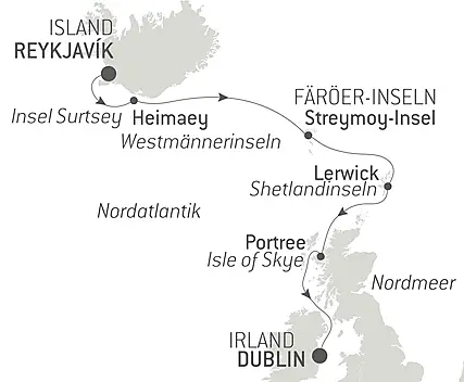 Totale Sonnenfinsternis, von Island bis Irland