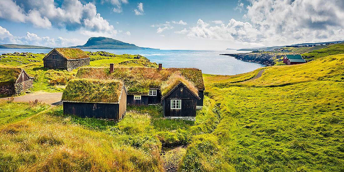 Wilde Landschaften in Schottland, auf den Färöer und Island