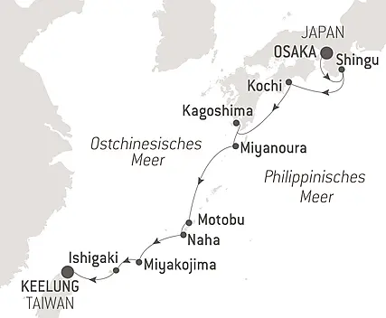 Abenteuer in die subtropischen Inseln Japans