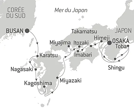 Découvrez votre itinéraire - Au cœur du Japon authentique