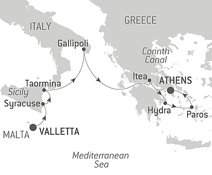 Ancient jewels of the Mediterranean