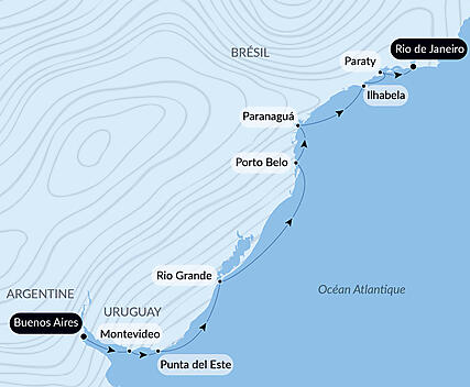 Rivages et cités emblématiques d’Amérique du Sud