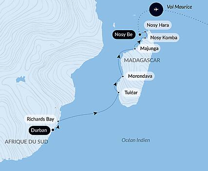 Afrique du Sud et Madagascar