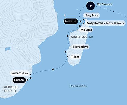 Afrique du Sud et Madagascar