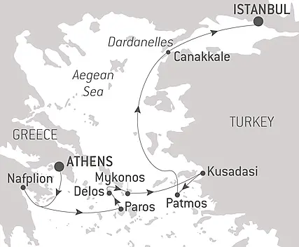 Cruising the Aegean: Turkey and the Greek Isles – with Smithsonian Journeys