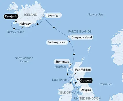 Wild lands of Scotland, the Faroe Islands and Iceland