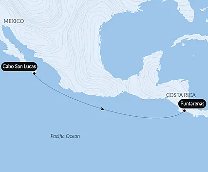 Ocean Voyage : Cabo San Lucas - Puntarenas
