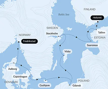 Islands and cities, from the North Sea to the Baltic