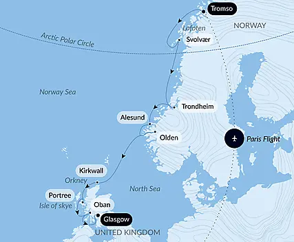 From the Arctic Circle to the Scottish Isles