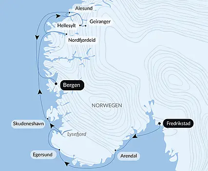 Norwegische Fjorde