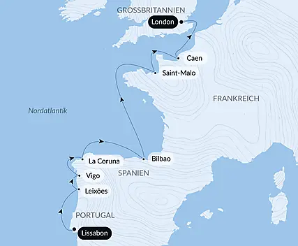 Von Lissabon nach London: Kreuzen an der Westküste Europas - mit Smithsonian Journeys