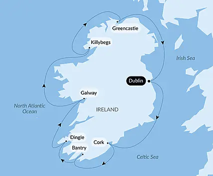 Circumnavigation of the Emerald Isle