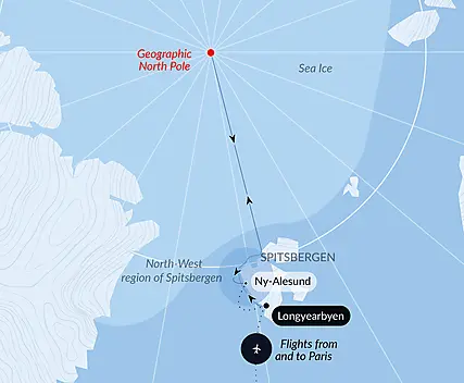 The Geographic North Pole