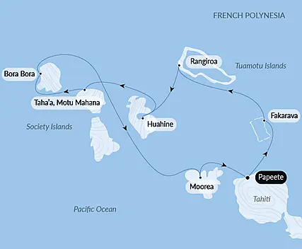 Society Islands & The Tuamotus