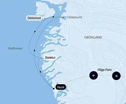 Frühling in der Arktis, zwischen Eis und Inuit-Kultur