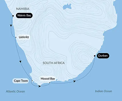 Namibian & South African Coastlines