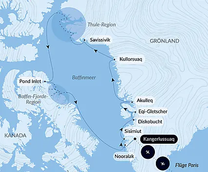 Kurs auf die ultimative Thule-Region