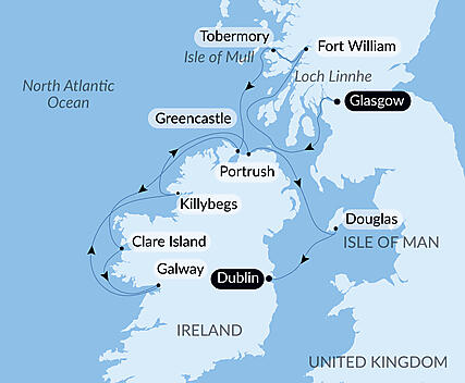 Your itinerary - Celtic panoramas 