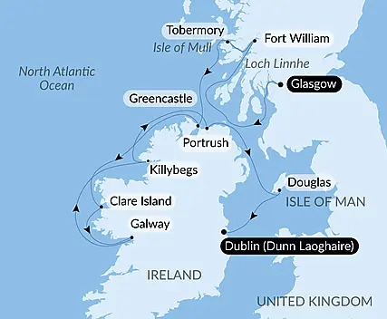 Your itinerary - Celtic panoramas 