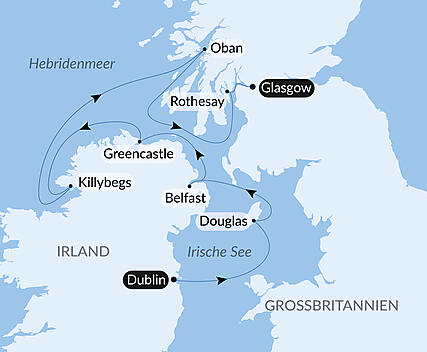 In keltischen Gefilden, von Irland nach Schottland