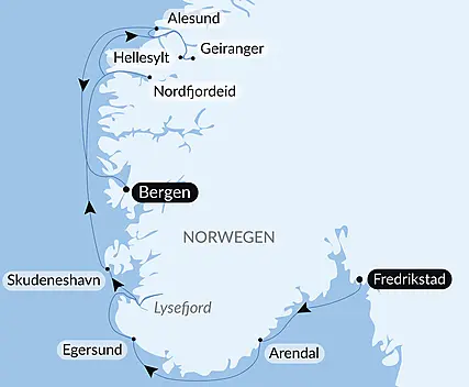 Norwegische Fjorde