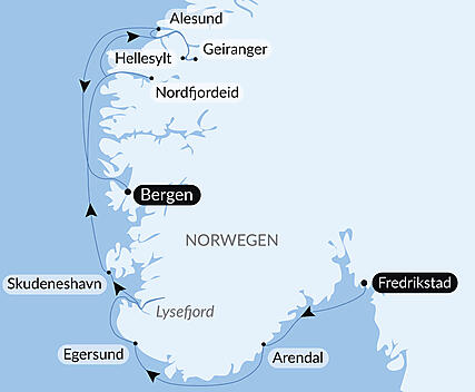 Norwegische Fjorde
