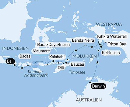 Inselschätze von Indonesien und Osttimor