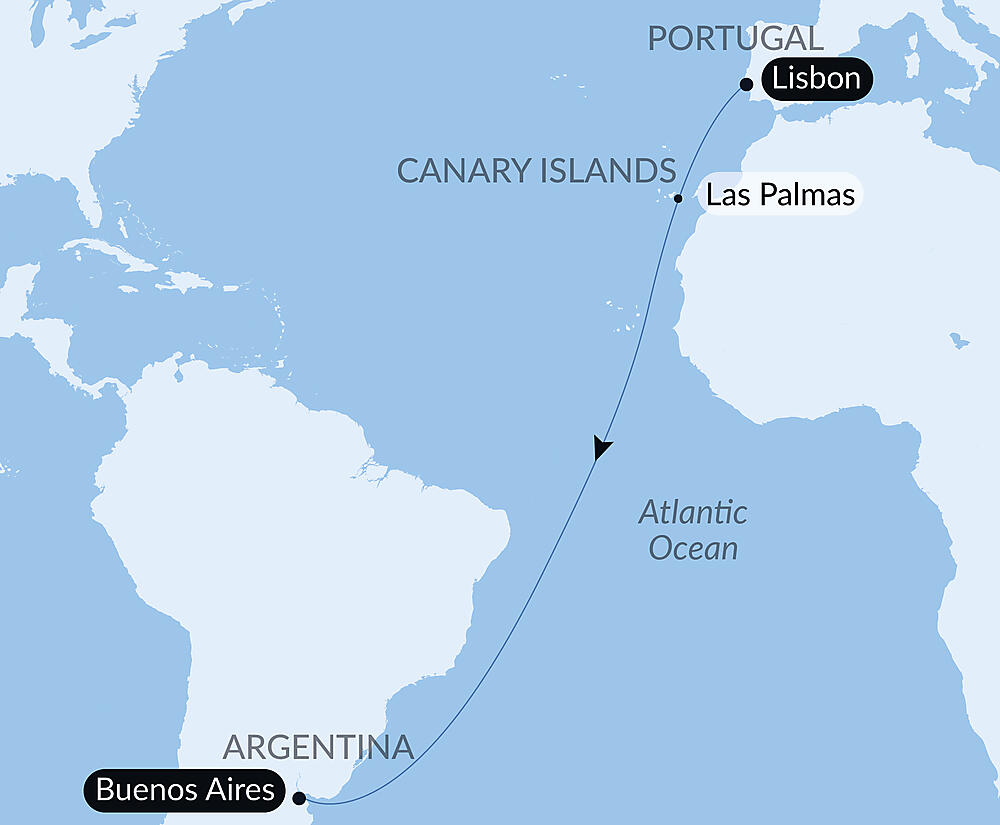Ocean Voyage: Lisbonne - Buenos Aires — image 3