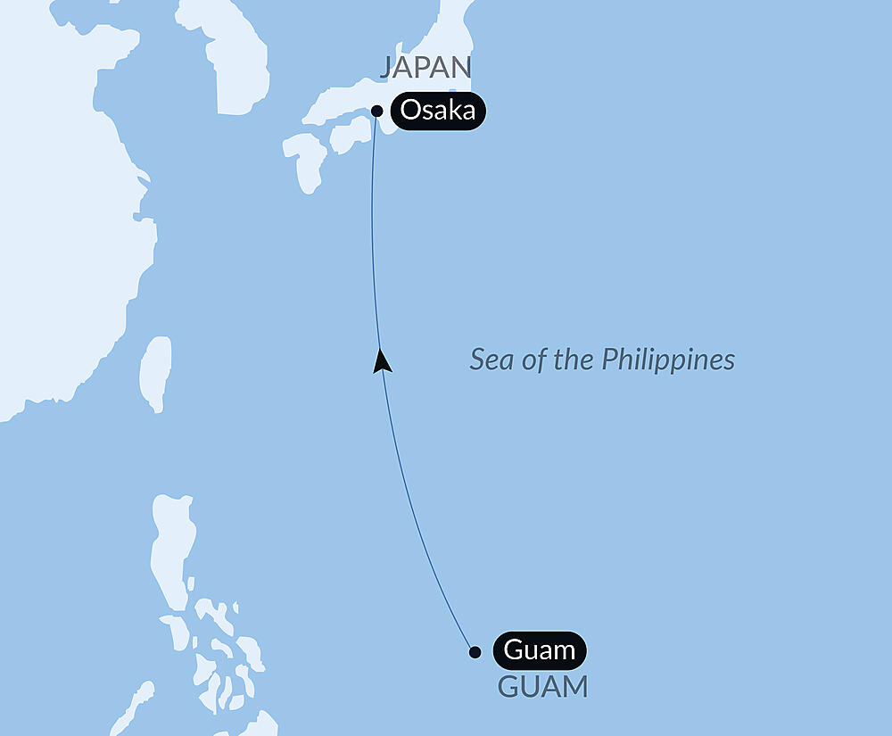 Ocean Voyage: Guam - Osaka — image 3