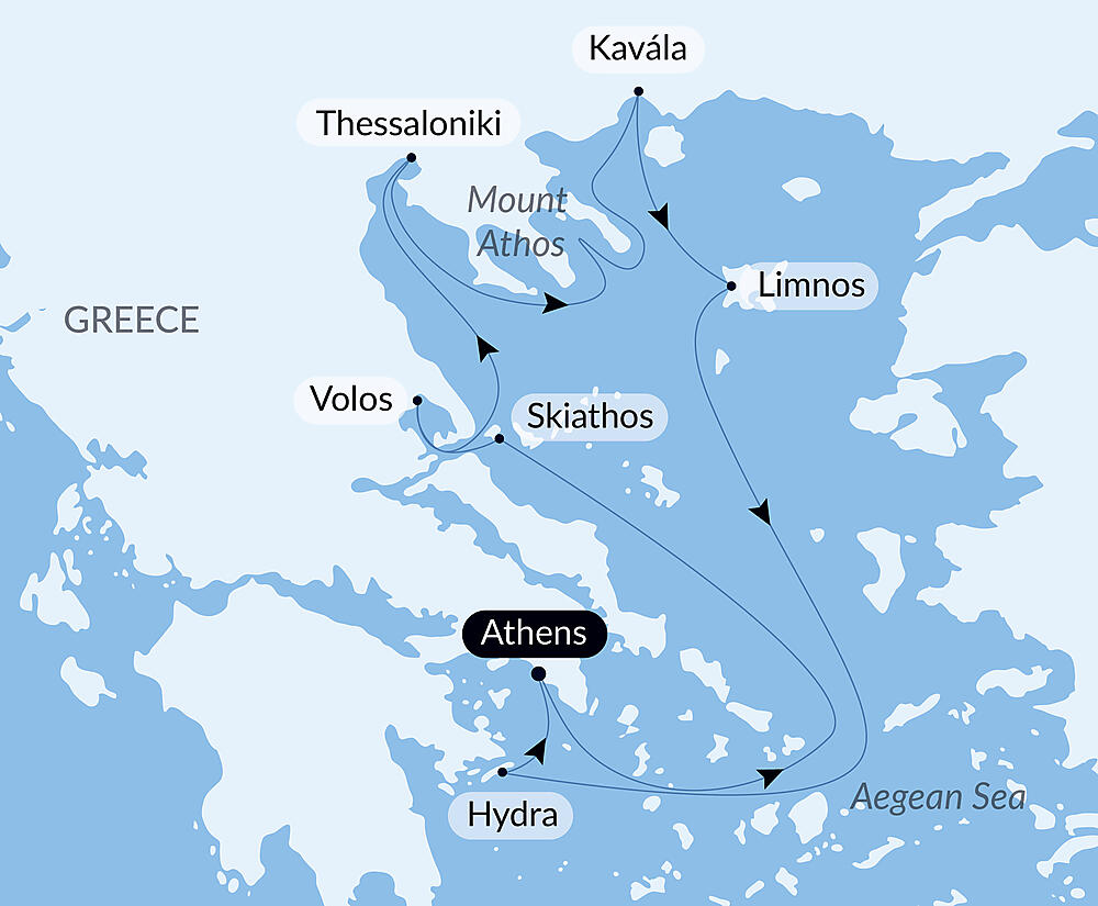 European autumn in the Aegean Sea — image 3