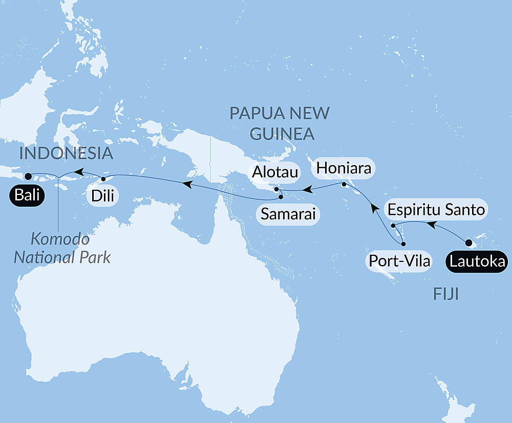 Crossing Oceania: Fiji to Bali — image 3