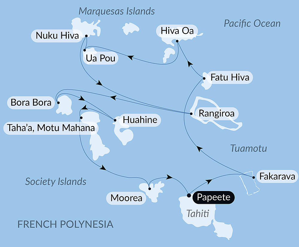 Marquesas, The Tuamotus & Society Islands — image 3