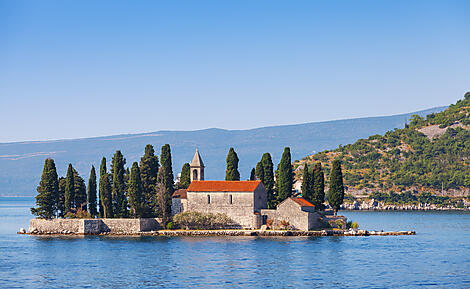 Kreuzen in der Bucht von Kotor